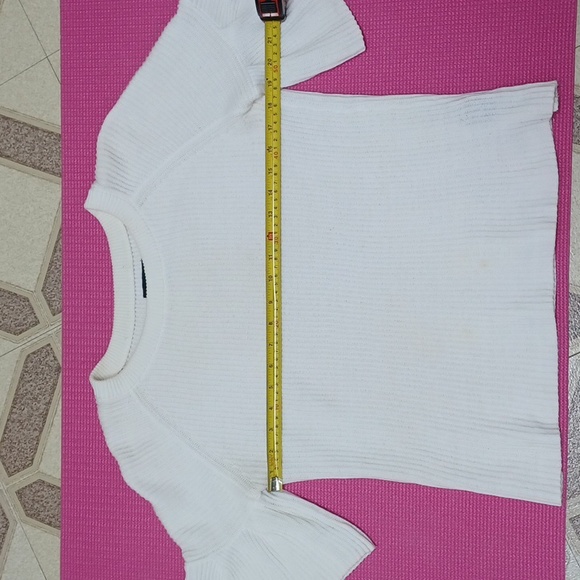 Worthington  white bell sleeve sweater Size S - Picture 6 of 11